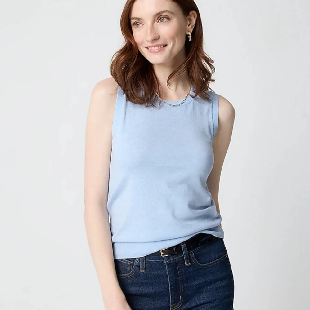 J. Crew Classic Sweater Shell Top - Picture 1 of 6